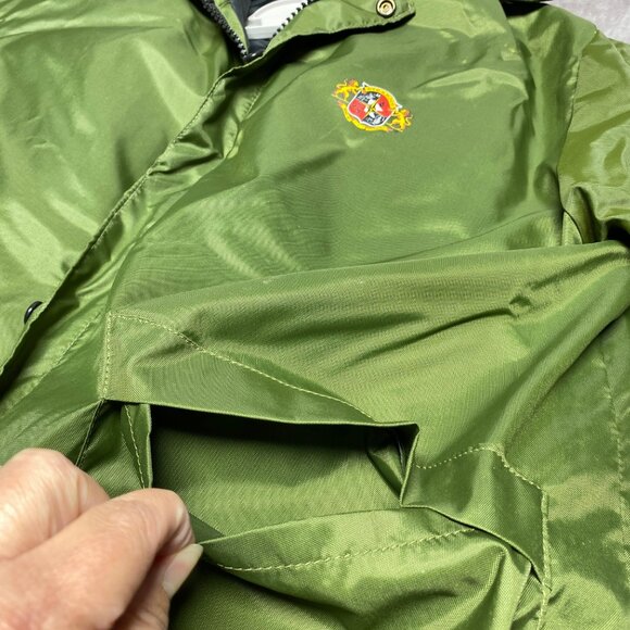 Stearns Buoyant Nylon Flotation Jacket L 44-46 Green Duck Hunting Fishing - Picture 7 of 13